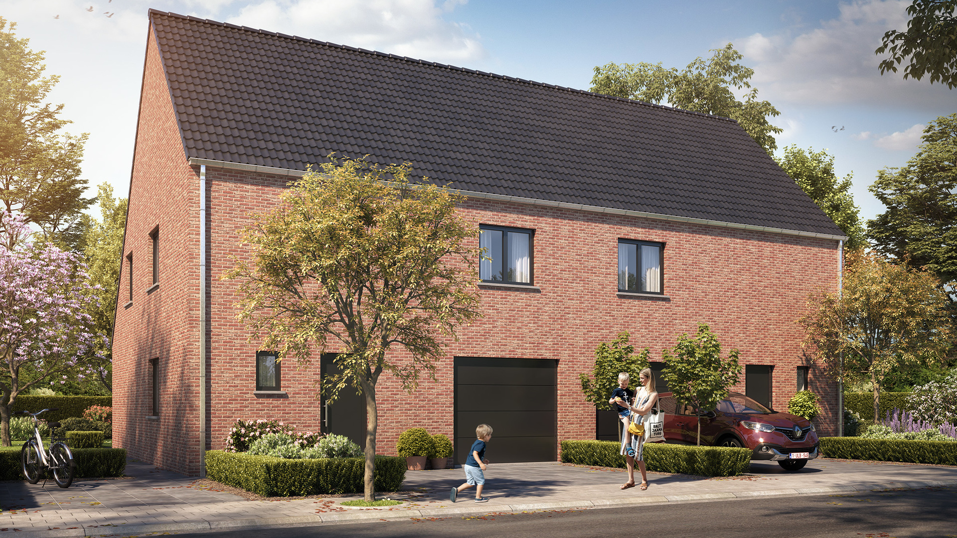 5 hedendaagse woningen op toplocatie