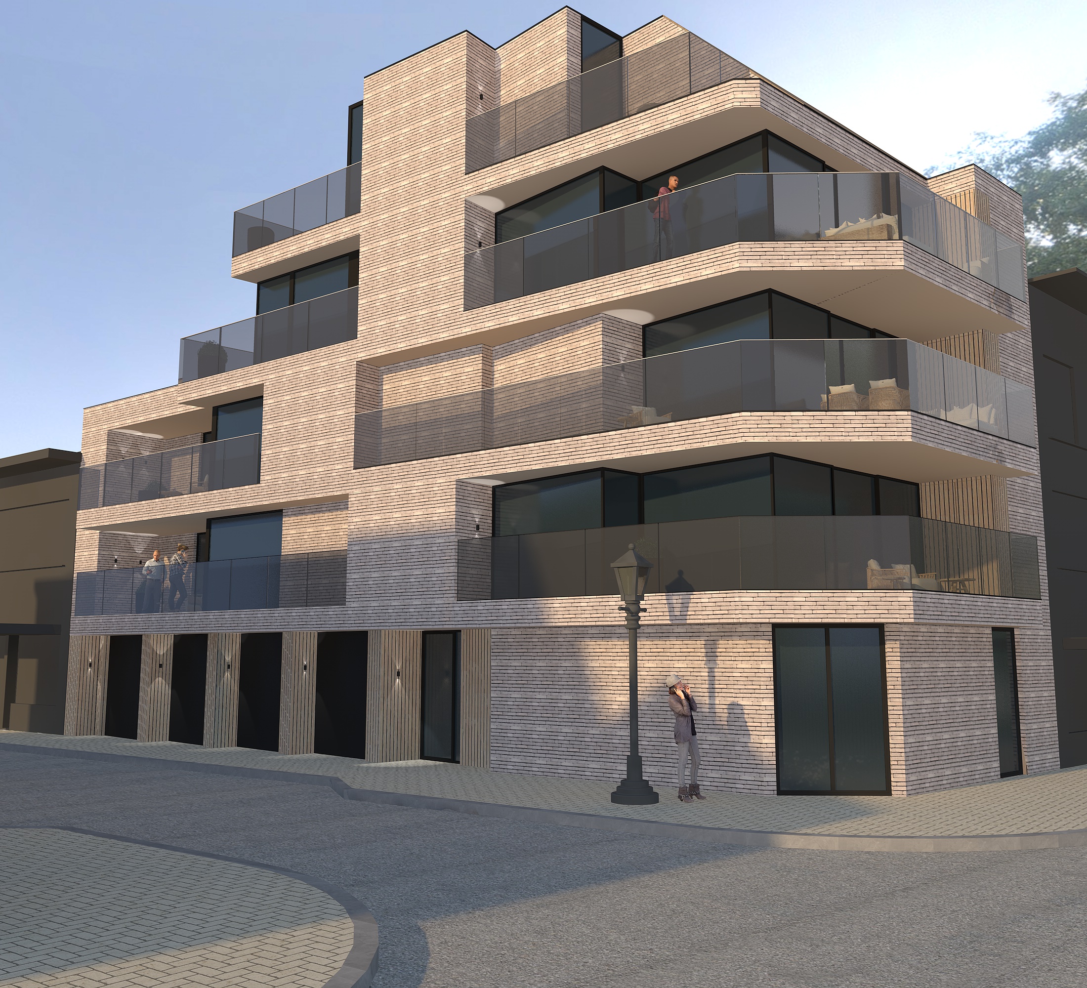 Efficiëntie en stijl voor dit appartementsgebouw