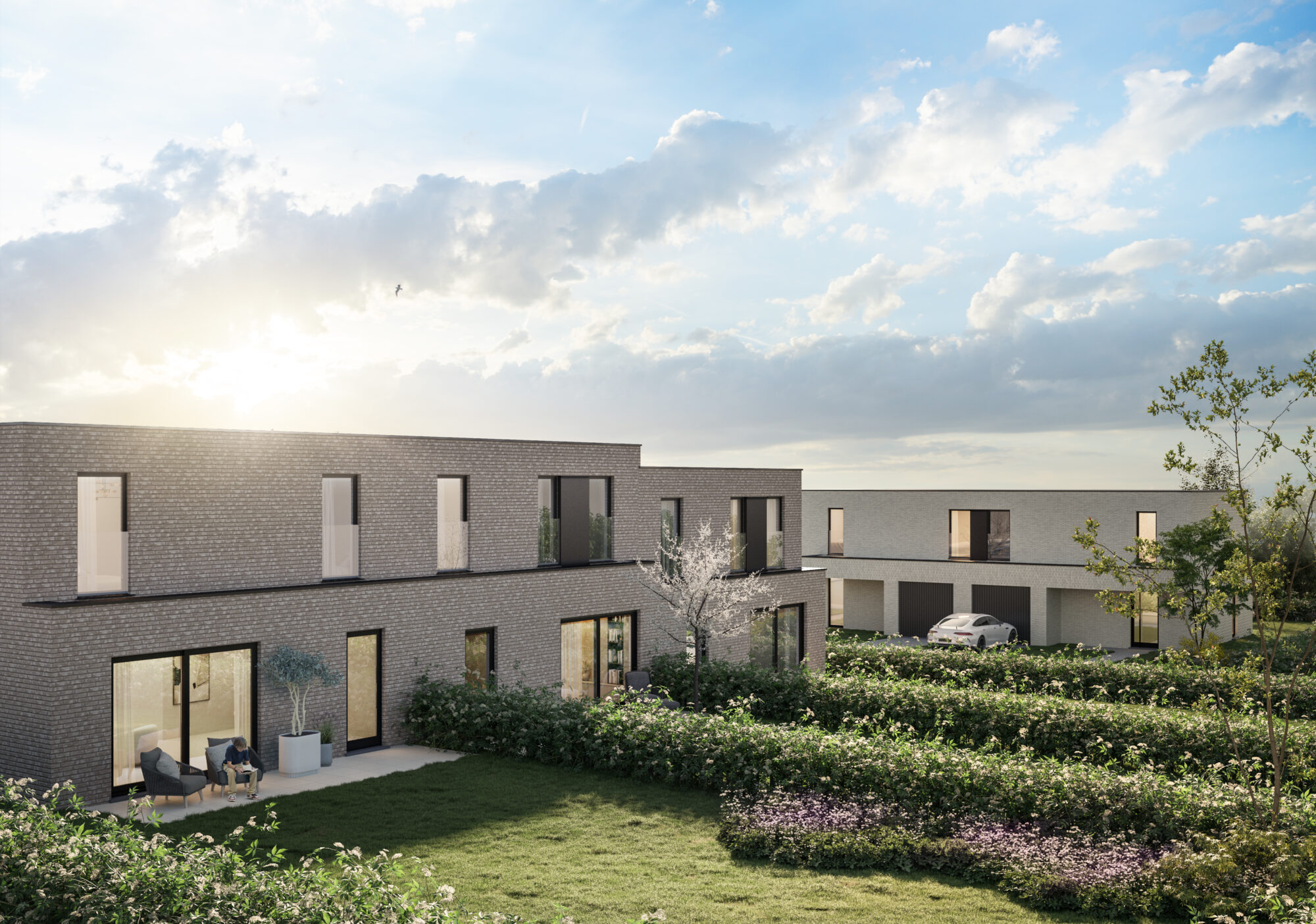 5 nieuwbouw woningen in Appelterre