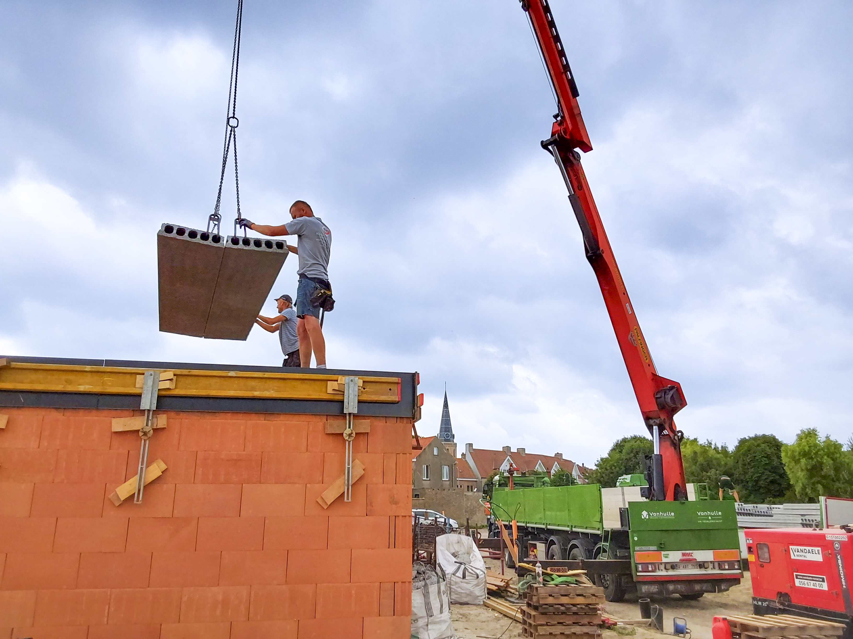 Chargement axé sur le placement = gain de temps sur le chantier