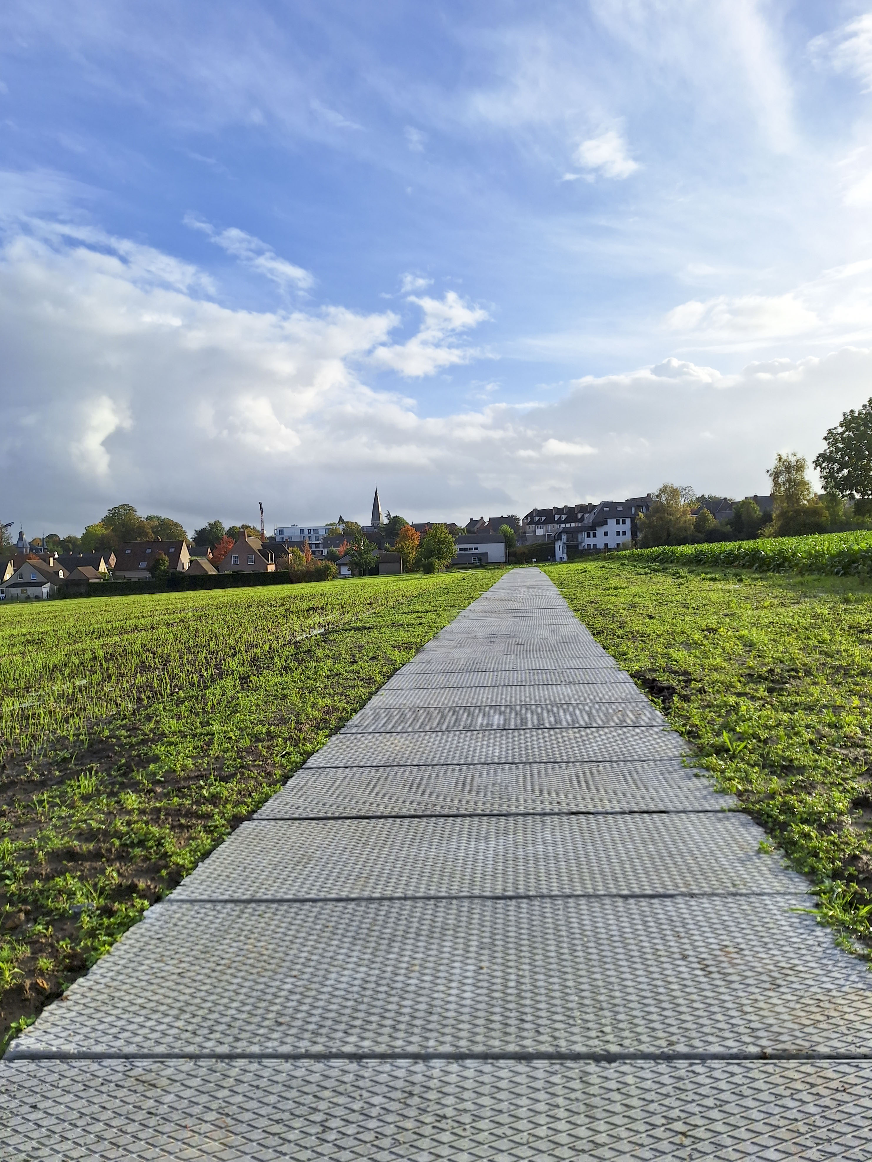 Les hourdis pour des routes ralenties pour la commune d'Anzegem