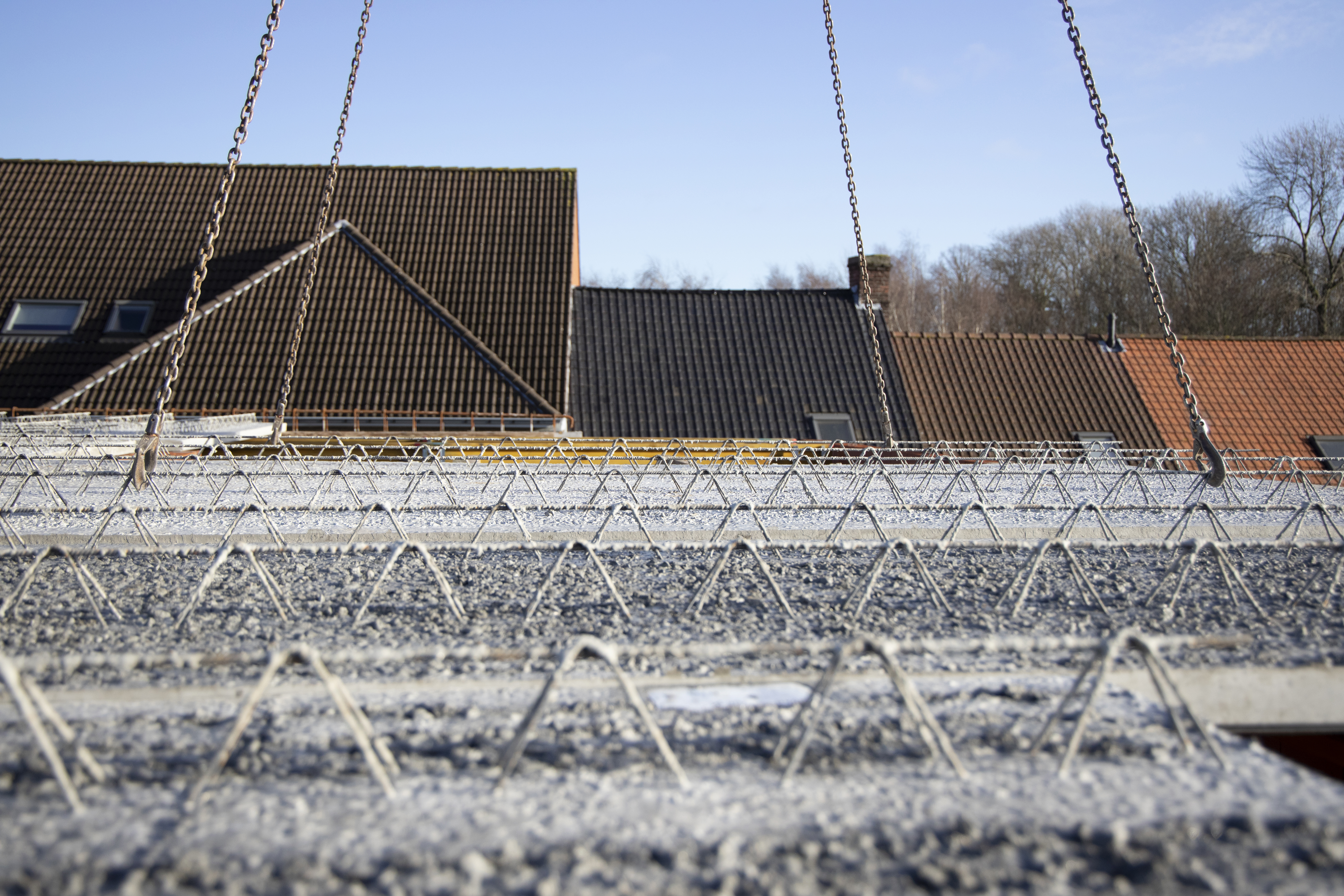 Predallen voor nieuwbouw